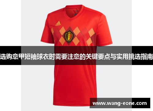 选购意甲短袖球衣时需要注意的关键要点与实用挑选指南